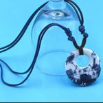 Ceramic Pendant Necklaces‎ Vintage & Chinese Style Blue Photo 6