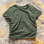 Lululemon  all it takes ribbed tee shirt green eucalyptus size 8 Photo 0