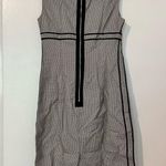 Dolce & Gabbana  Houndstooth Plaid Animal Print Shift Dress Photo 1