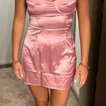 Beginning Boutique Trouble Pink Mini Dress Photo 3