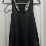 Lululemon Dark Gray Spilt Back Tank Top Sz 6 / 8 Photo 0
