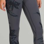 Lululemon  Align High-Rise Pant 28" Size 8 Botanical Bloom Grey Black Yoga Gym Photo 0