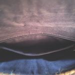 AMERICA & BEYOND Sunset Striped Staw Woven Jute Clutch Purse Tan Blue OS NWT Photo 7