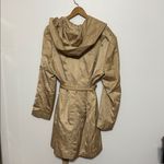 Donna Karan New York belted trench coat jacket beige champagne Photo 8