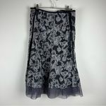 Hallelujah New Zealand Black & White Lace Wrap Skirt Gothic Lolita S Photo 9