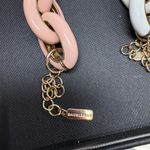BaubleBar Chunky Chain Bracelet Set of 3 White, Pink, Coral 10in Photo 2