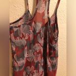 Shasa  Leaf Print Sheer Sleeveless Top S Photo 6