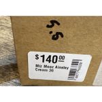 Miz Mooz Mix Mooz Ainsley Slide Sandal Size 36 US 5.5-6 Beige Leather Heeled Photo 8