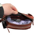 Spikes &Sparrow Spikes & Sparrow Genuine Leather Waist Bag Fanny Pack in Brandy NWT Photo 3