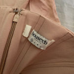 House Of CB  ‘Poppy’ Sand Strapless Corset Draped‎ Dress NWOT Size XS Photo 7