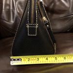 Kate Spade  Black Leather and Gold Zipper Hand Bag Photo 12