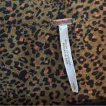 Free People Crop Tie Leopard Print Celia Blouse Sz S Photo 3