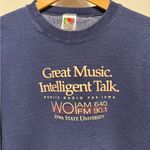 Fruit of the Loom Vintage Thick Crewneck Iowa State University Unisex XL Photo 1