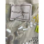 Beaded Sequin Dress Flapper Style Cocktail Party Sleeveless‎ Drop Waist size M Yellow Size M Photo 11