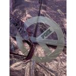 Victoria's Secret Pink Crinkle Tote Crackle Peace Weekender NWT 2008 Metallic VS Photo 7