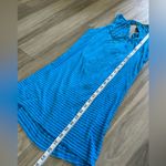 Velvet Tees Velvet By Graham & Spencer Blue Striped Open Cowl Back Mini Dress or Long Tank Photo 2