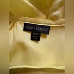 Coco + Carmen  ruffled embellishment bright yellow blouse in size S/M. Photo 5