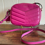 Radley London A Rare HTF  Gordon Road Hot Pink Leather Crossbody Handbag Bag Photo 0