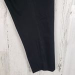 Talbots  Side Zip Cropped Black Flat Front Slim Fit Dress Pants Women's Size 14 Photo 8