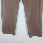  Brown Trouser Pants Size 8 Chico's Classic Brown Straight Leg Pants Photo 2