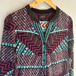 Hale Bob  Mixed Print Long Sleeve Mini Dress - size XS Photo 1