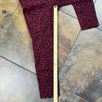 Sanctuary Social Standard by Maroon Leopard Ankle Skinny Pants 10 Photo 3