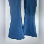 SheIn Extreme Flare Bell Bottom Jeans Corset Lace Tie Sz 28x32 EUC 0196 Photo 2