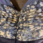 BCBGMAXAZRIA Blue Maxi Dress Size 8 Photo 4