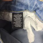 Dollhouse High Waist Skinny Jeans Size 13 W31 L27 Light Wash Denim, Striped Side Photo 7