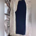 St. John  black‎ knit wide leg pants with pleats size 4 Photo 5
