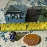 Vintage Sterling Silver USAF Vietnam War Era F Photo 4