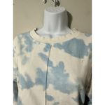 Zyia Active Cloud Wash Crew Sweatshirt Cloud Blue Tie-Dye Heaven Hendrix Size M Photo 4