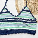 Aerie  Crochet Halter Crop Top Photo 3