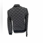 Faherty Women's  Seabrooks Black White Diamond Full Zip Jacket Sweatshirt xs Photo 1