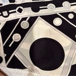 Emilio Pucci  Monochrome Geometric Scarf Photo 2