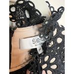 NWT Sea New York Shelby Dress Sz. 00 Black Photo 5