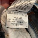 Levi's Levi’s 501 Premium Denim Distressed High Rise Straight Leg Jeans Womens 29 Photo 11