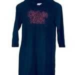 Calvin Klein  Black Hoodie Dress Women's Size SP Photo 0