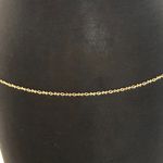 Gold Link X and O Hugs and Kisses Belly Chain / Belt New 38" adjustable Photo 3
