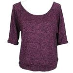 Olsenboye Womens  Purple Knitted M Med Top Blouse Photo 0