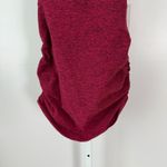 Beyond the Bump by Beyond Yoga Maternity Ruched Tank Top Red Heather Size S Photo 4