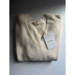 Everlane $118 New  the Slouchy V-neck in Cotton Sweater - XS - canvas Photo 5