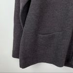 Eileen Fisher  Italian Wool Knit Zip Jacket Photo 6