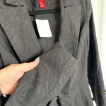 Z. Spoke Zac Posen Black Textured Classic Blazer Jacket Career Quiet Luxury Sz 6 Photo 3