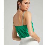 Generation Love Annie Silk Crystal Strap Cami Kelly Green Size XS Photo 7