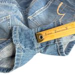 American Eagle Denim Overalls Romper Shorts Blue Size M Shortall Distressed Photo 12