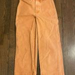 Madewell  salmon colored wide leg pants Photo 0