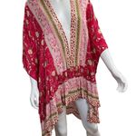 Umgee  kimono Duster Open Front Floral Print Lightweight Bohemian Festival Cover Photo 4