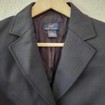 Brooks Brothers 346  Women's Wool Blend Black Blazer Size 8 Photo 6