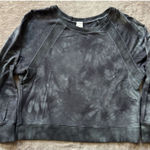 Lole Lolë Women's Crop long-sleeve Top Crew neck Camo Gray Size Medium Photo 0